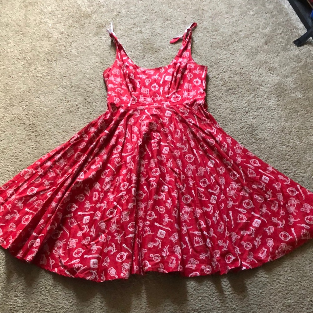 Awesome nautical novelty dress